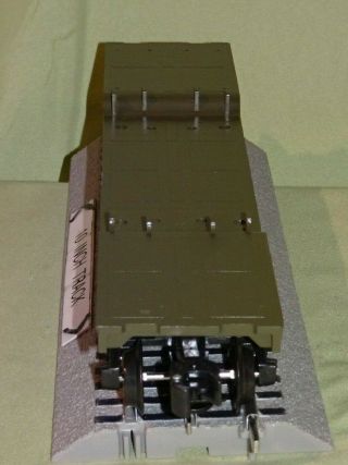 K - Line 39830 US Army DoDX Depressed Center Flatcar for O/027 wks w/ Lionel 2000 2