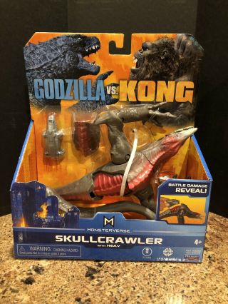 Godzilla Vs King Kong Skullcrawler Heav Monsterverse Playmates Movie Figure