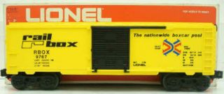 Lionel 6 - 9767 Railbox Boxcar Ex/box