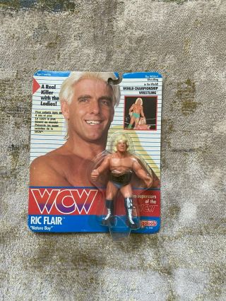 Vintage Wcw Ric Flair Galoob 1990 Action Figure Series 1 - In Package