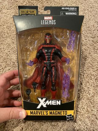 Marvel Legends Magneto Apocalypse Wave X - Men - No Baf Or Unmasked Head