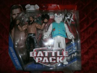 Wwf Wwe Battle Pack Adam Rose & Bunny Action Figures 2 Pack