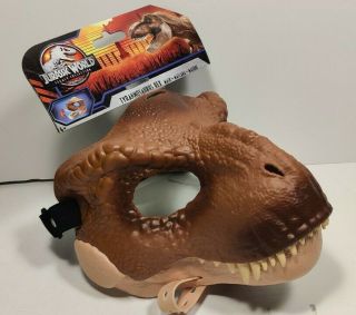 Jurassic World Tyrannosaurus Rex Dino Rivals Mask Moveable Jaw