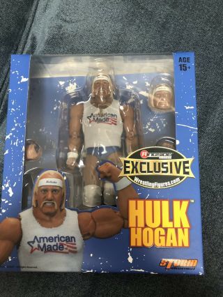 Wwe Ringside Exclusive American Made Hulk Hogan Figure Storm Collectibles Elite