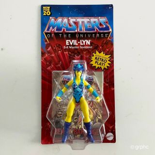 Masters Of The Universe Origins Evil - Lyn Action Figure Motu Evil Lyn In Hand