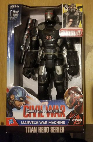 War Machine Titan Hero Series Captain America Civil War 12 Inch Figure 2015 Misb