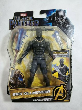 Erik Killmonger Black Panther 6 Inch Marvel Action Figure