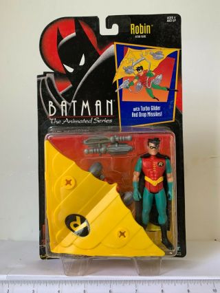 Kenner 1992 Robin Turbo Glider Batman The Animated Series Action Figure