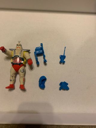 5” Krang’s Android Body Figure 1994 Tmnt Plus 4 Accessories