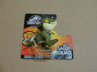 Mattel Jurassic World Snap Squad Tyrannosaurus Rex Green