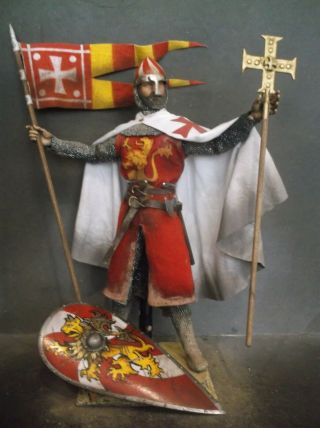 12 " Custom Medieval Champion Norman Knight Of The 1st Crusade 1/6 Figure Ignite