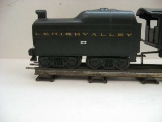Lionel O - gauge one - of - a - kind kitbash Lehigh Valley steam engine with odd tender 3