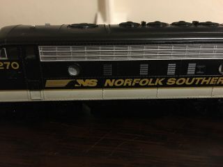 HO scale Bachmann diesel locomotive F7A Norfolk Southern Railway 4270 2
