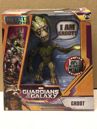 Jada Toys Die - Cast Metal Groot 6 - Inch Figure Guardians Of The Galaxy Metals