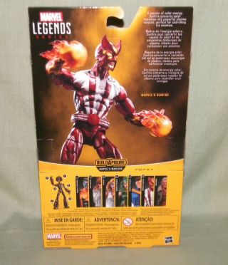 Sunfire Marvel Legends Warlock Build - A - Figure Series 6 " 2017 X - Men