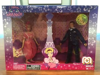 I Dream Of Jeannie 8 Inch Figures With Darren Limited Edition Mego Toys