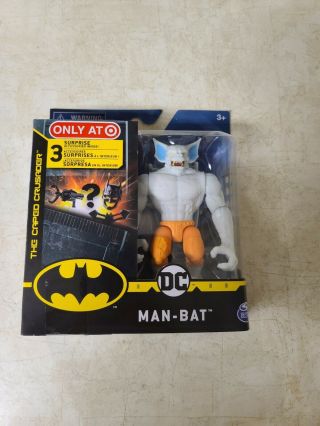 Spin Master Dc Batman Series The Caped Crusader Man - Bat Target Exclusive