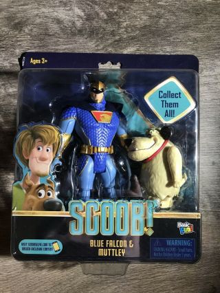 Scoob Blue Falcon & Muttley 2 - Pack Scooby Doo Action Figures