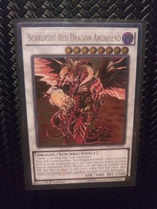 Scarlight Red Dragon Archfiend Ultimate 1st Ed Lightly Played Yugioh