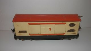 Lionel O Gauge Prewar Tin Lionel Lines 814 Automobile Furniture Box Car
