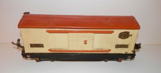 Lionel O Gauge PREWAR Tin Lionel Lines 814 Automobile Furniture Box Car 2