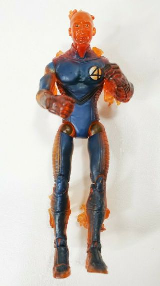 Marvel Fantastic Four 6 " Human Torch Action Figure 2005