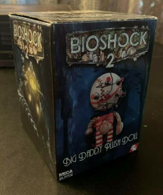 NECA Bioshock 2 Big Daddy 5in.  Plush Doll 2K Games w/ Box 2