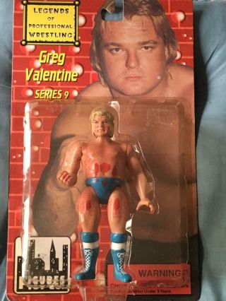2000 Legends Of Professional Wrestling Greg Valentine Bloody Version