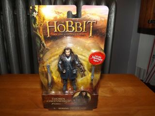 The Hobbit An Unexpected Journey,  Thorin Oakenshield 3.  5 " Fig.  W/acc. ,  Nip,  2012