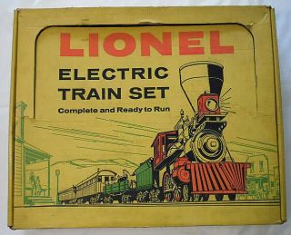Empty Box For Lionel Train Set No.  1612 " The General " Passenger Set