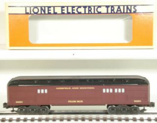 Lionel 6 - 16061 Norfolk & Western " Plum Run " Baggage Car Ln/box