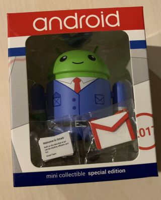 , - Android Mini Special Google Edition Collectible - Gmail Droid