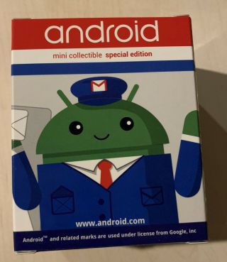 , - Android Mini Special Google Edition Collectible - GMAIL Droid 2