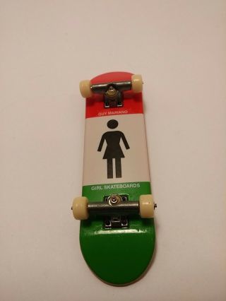 Tech Deck Girl Fingerboard 96MM Toy Skateboard Guy Mariano Rare 3
