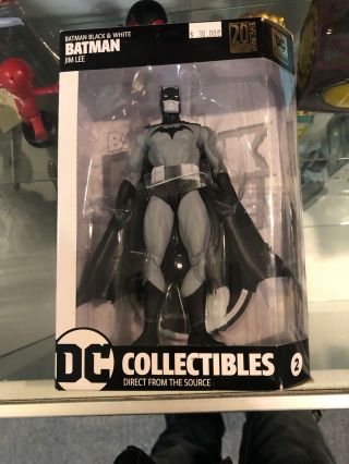 Dc Collectibles Batman Black & White Hush Jim Lee Figure