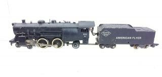 American Flyer 300ac Reading Line.  4 - 4 - 2 Steam Locomotive Engine With Tender