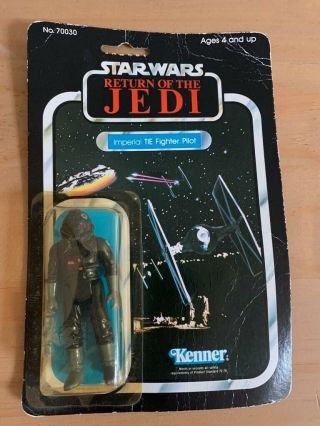 1983 Kenner Star Wars Return Of The Jedi Imperial Tie Fighter Pilot Rotj