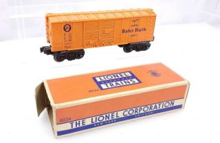 Lionel Trains 6034 Baby Ruth Candy Box Car O Scale