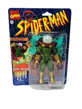 Marvel Legends Mysterio Action Figure 6 " Retro Spider - Man Series In Hand