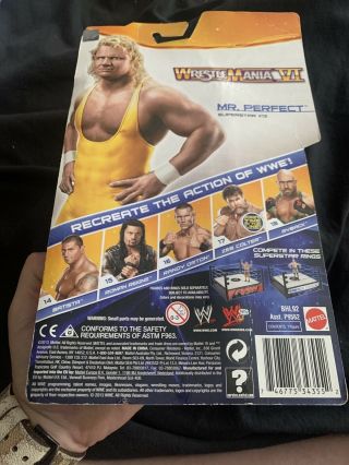 WWE MR PERFECT WrestleMania Heritage Series 13 Mattel 2013 CURT HENNIG 2