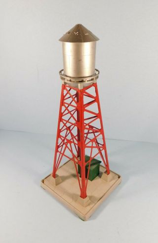 Vintage Lionel O Gauge Scale Train Set Water Tower Beacon Light 193 14.  75 