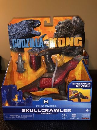 Godzilla Vs King Kong Skullcrawler Heav Monsterverse Playmates Movie Figure