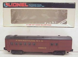 Lionel 6 - 16009 Pennsylvania Tuscan Combine Car Ln/box