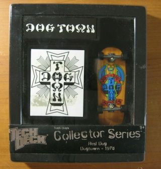 Tech Deck Collector Series (1978) Red Dog Dogtown Fingerboard In Package