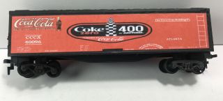 Ho Custom Lettered Coca - Cola Reefer Featuring Coke Zero 400 At Daytona Fl
