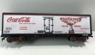 Ho Custom Lettered Coca - Cola Reefer Featuring Opening A Bottle Of Fizzzshh