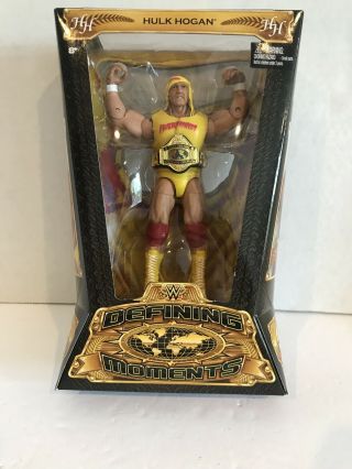 Wwe Mattel Defining Moments Elite Hulk Hogan Wrestling Figure Wwf