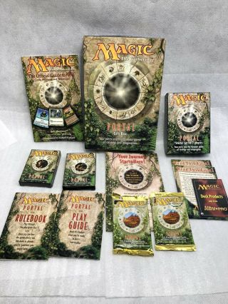 Vintage 1997 Magic The Gathering Portal Two Player Starter Set Cards Are Minty