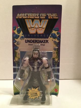 2020 Masters Of The Wwe Universe Undertaker Action Figure Glow In The Dark