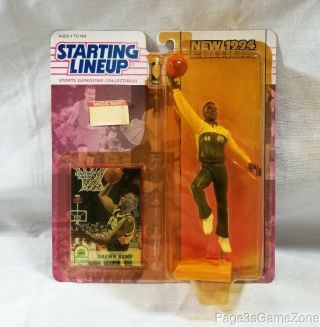 Starting Lineup Shawn Kemp 1994 Sports Superstar Collectibles W/trading Card